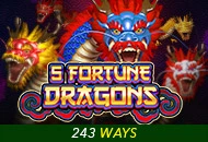 Spadegaming : 5 Fortune Dragons - BIROPAY28